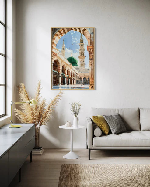Masjid an-Nabawi Canvas – Prophet’s Mosque