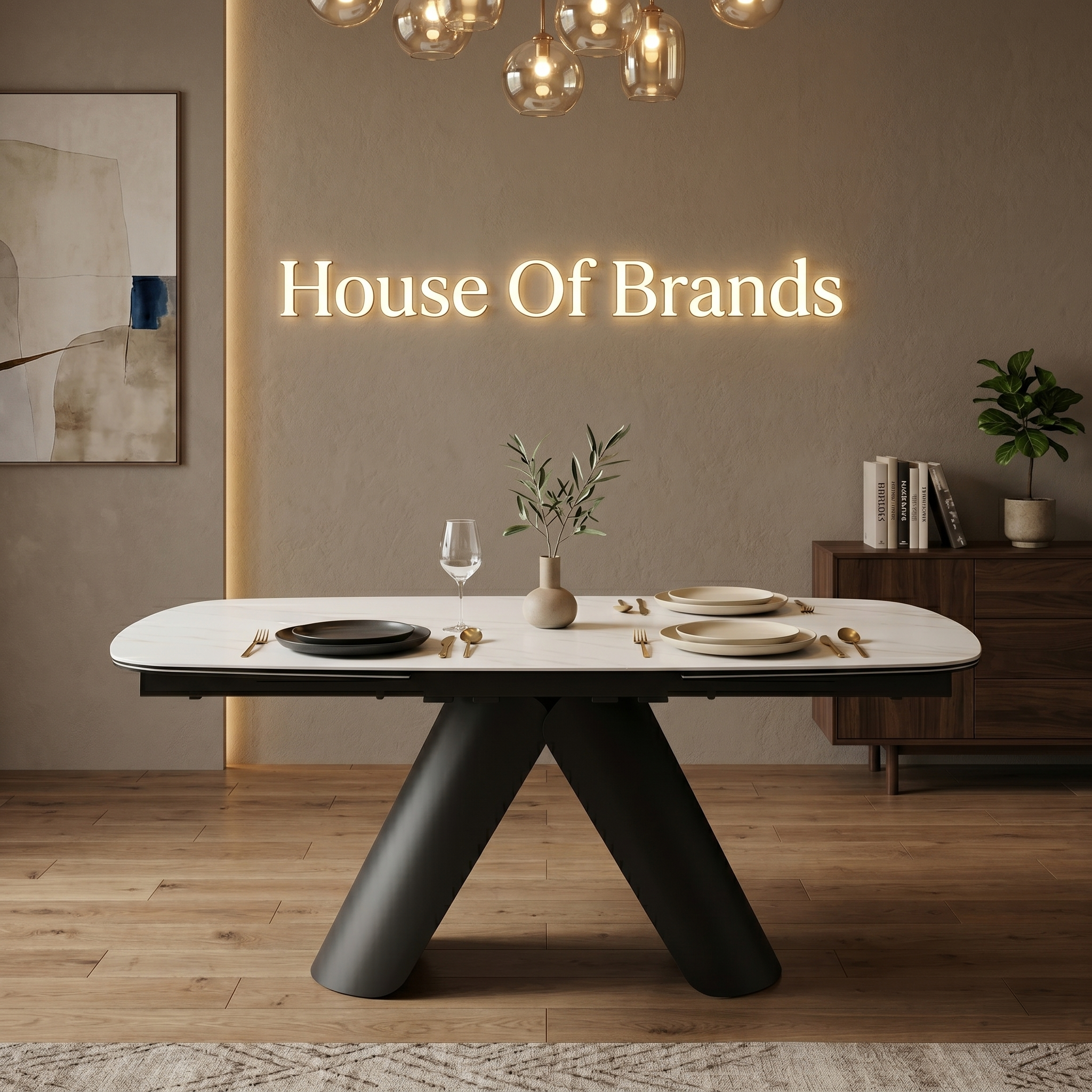 Opaluxe Extendable Dining Table