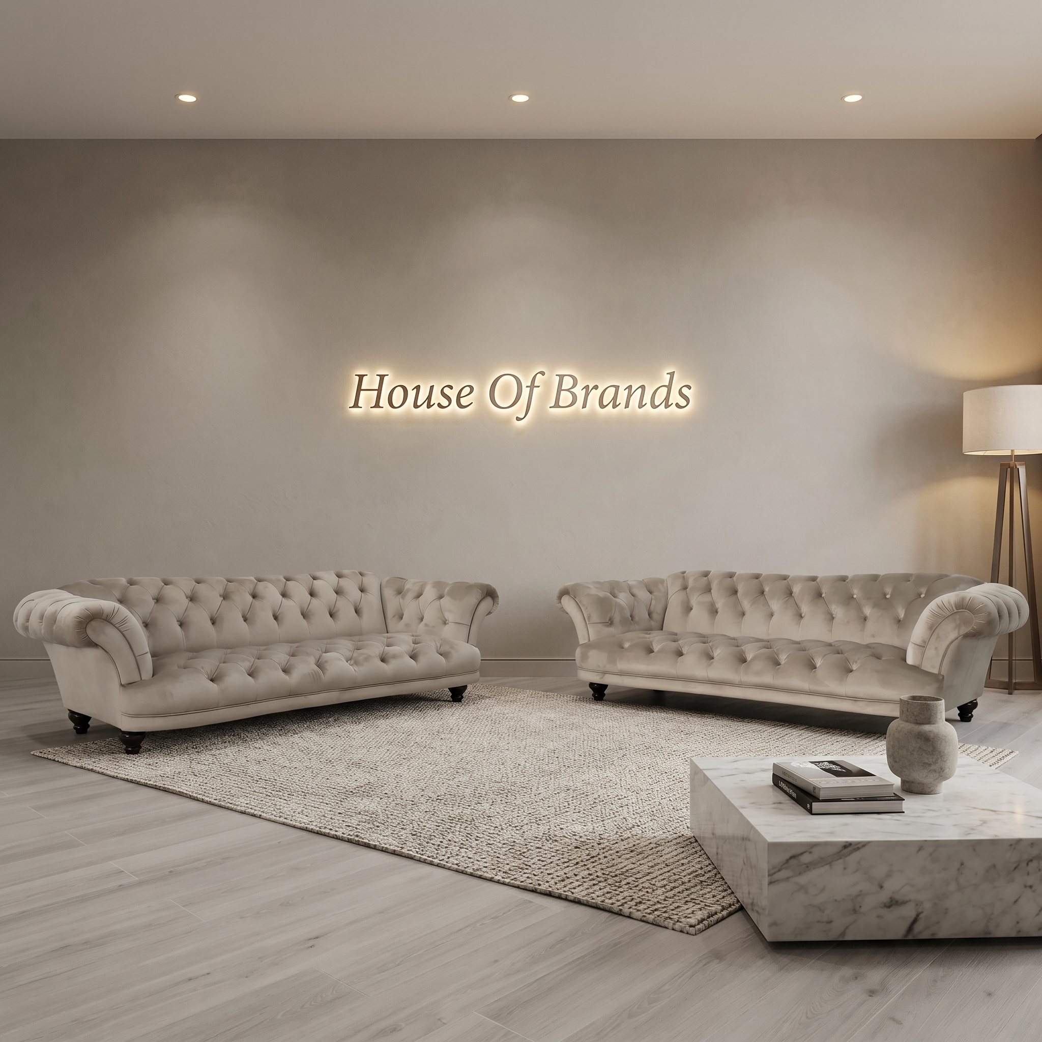 Oskar Velvet Sofa
