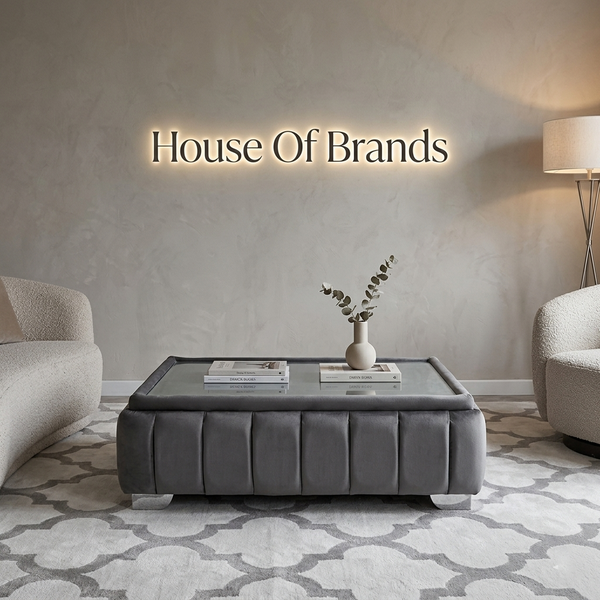 Panelled Rectangular Coffee Table
