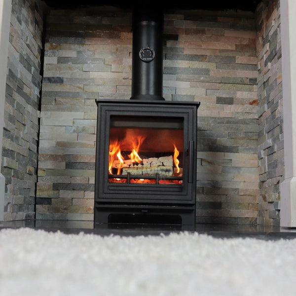 Pankhurst Small 4.1kW EcoDesign Wood Burning Stove – DEFRA Approved