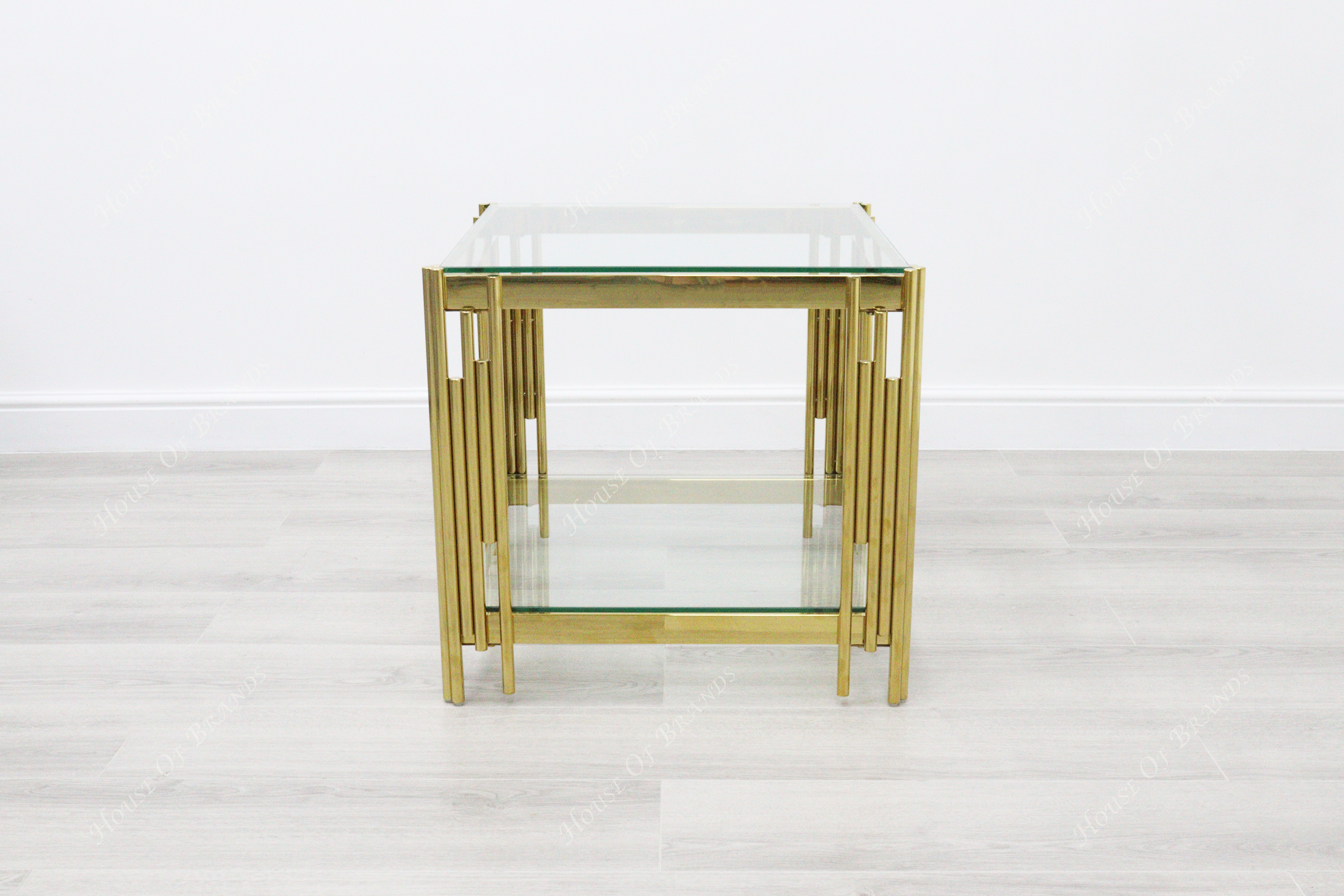 Prague Gold End Table