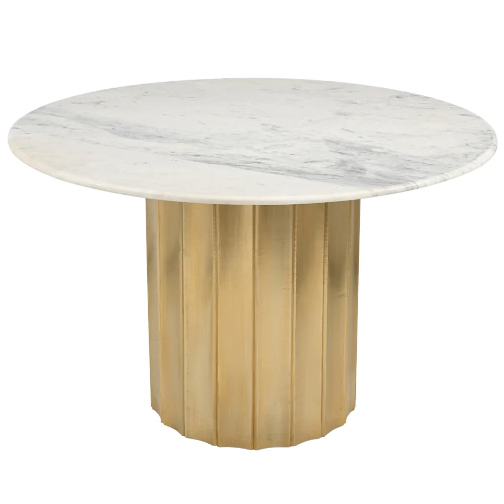 RV Astley Zitelle Round Marble Dining Table
