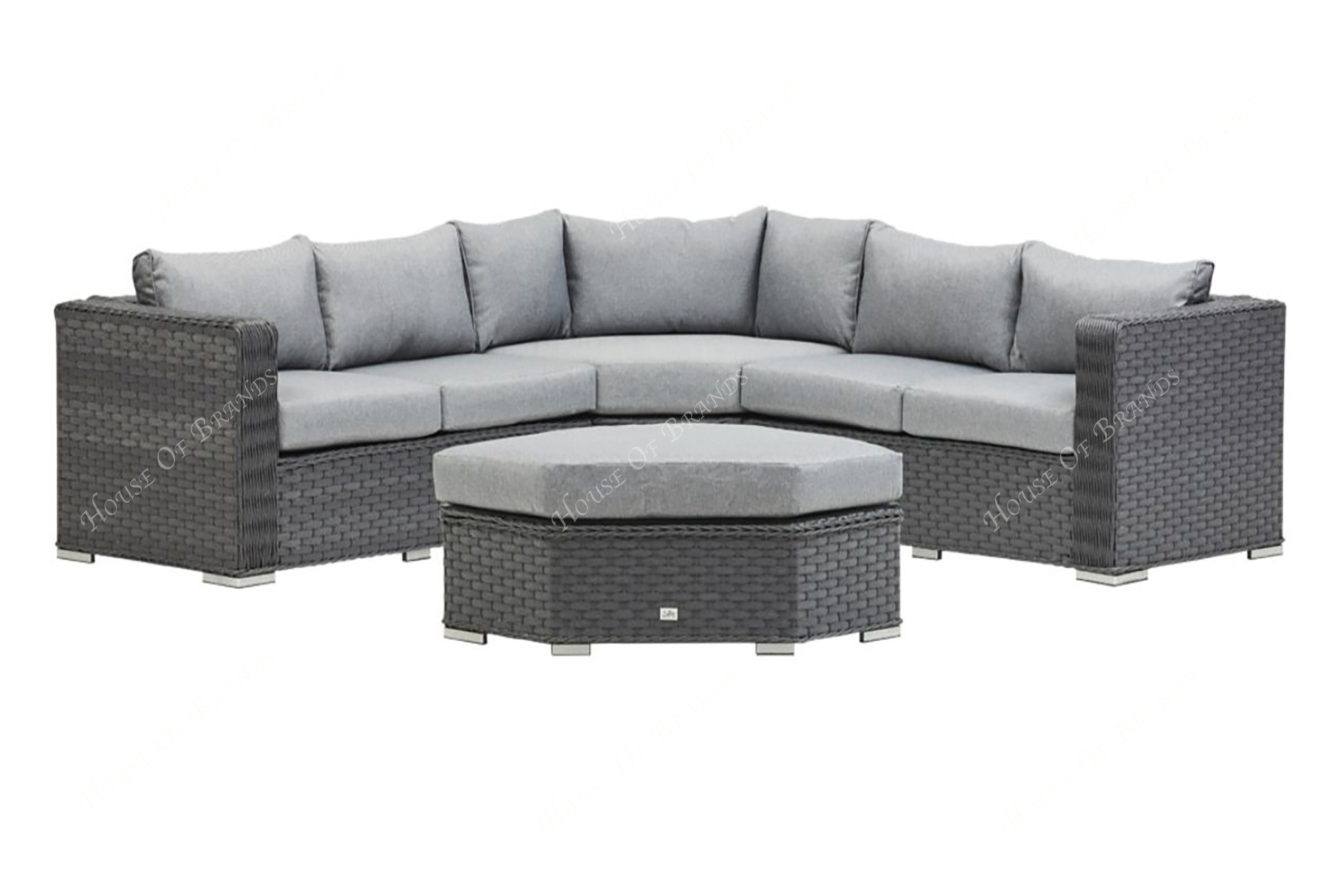 Rattan Garden Corner Sofa