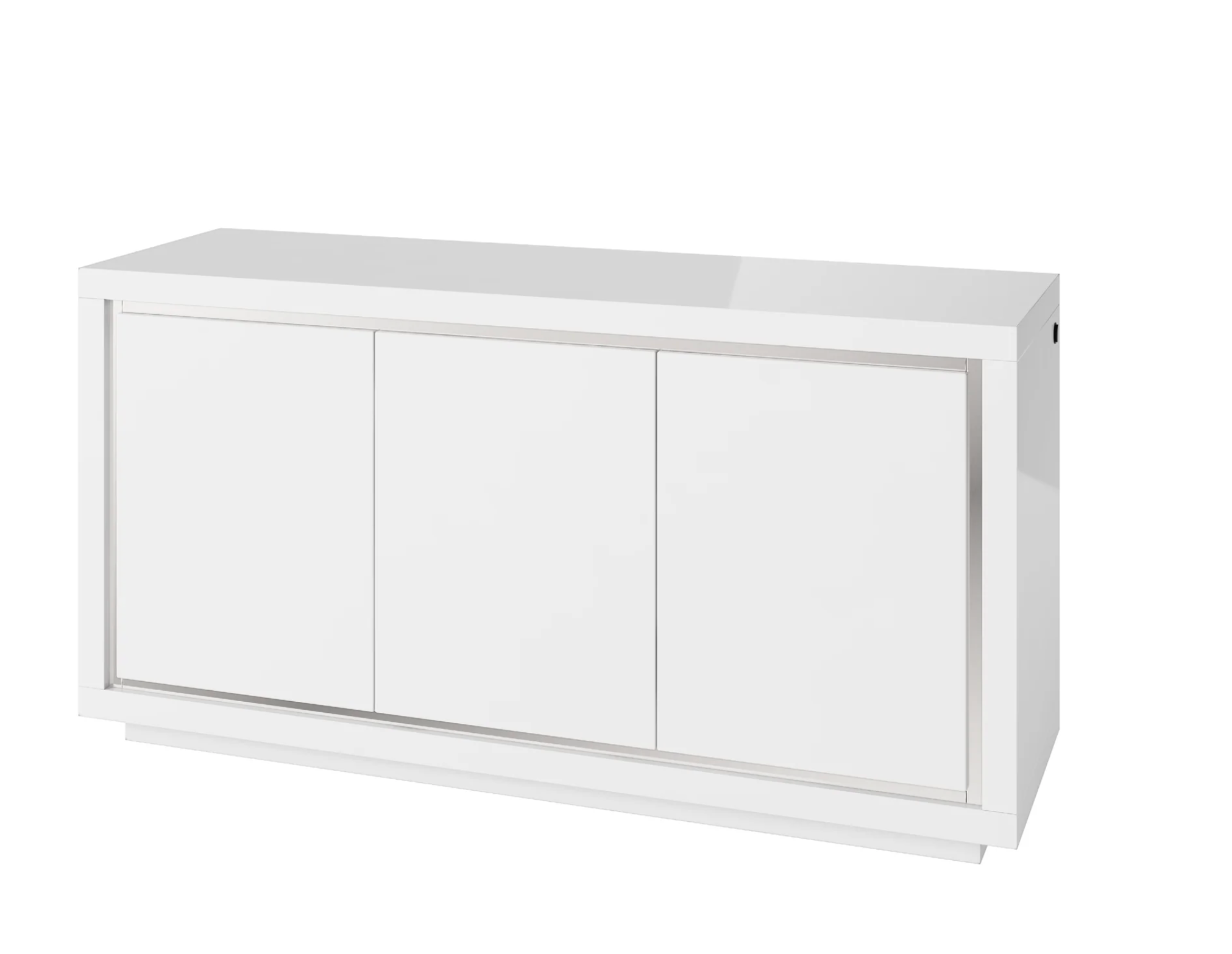 Stockholm 3 Door LED High Gloss Sideboard