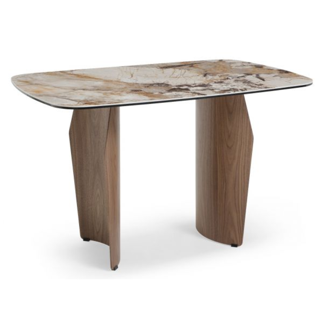 Sienera Walnut & Pandora Vendome Dining Table