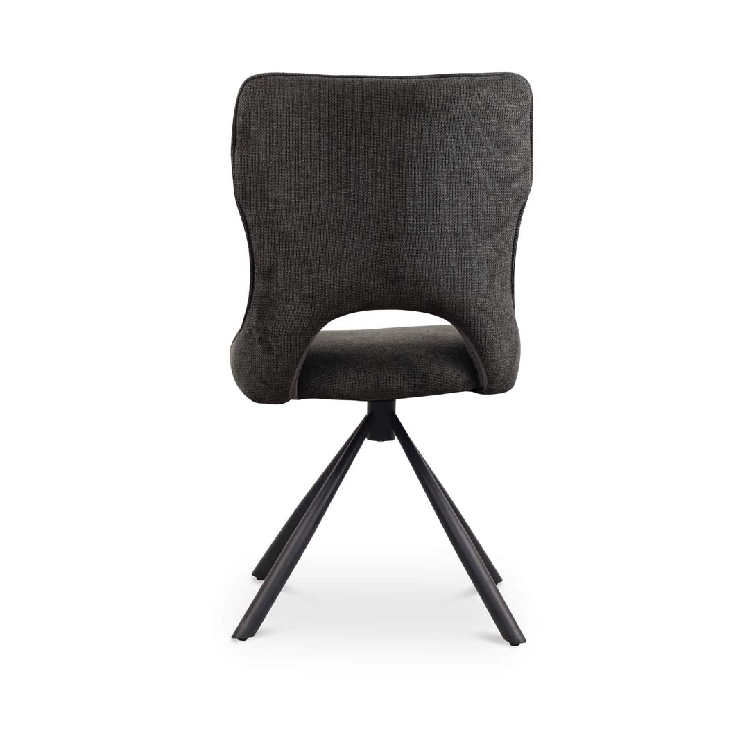 Sydney 160cm Grey Ceramic Marble Dining Table Set with Grey Velvet 360° Swivel Chairs