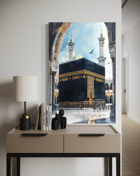 The Kaaba Canvas – Heart of Masjid al-Haram