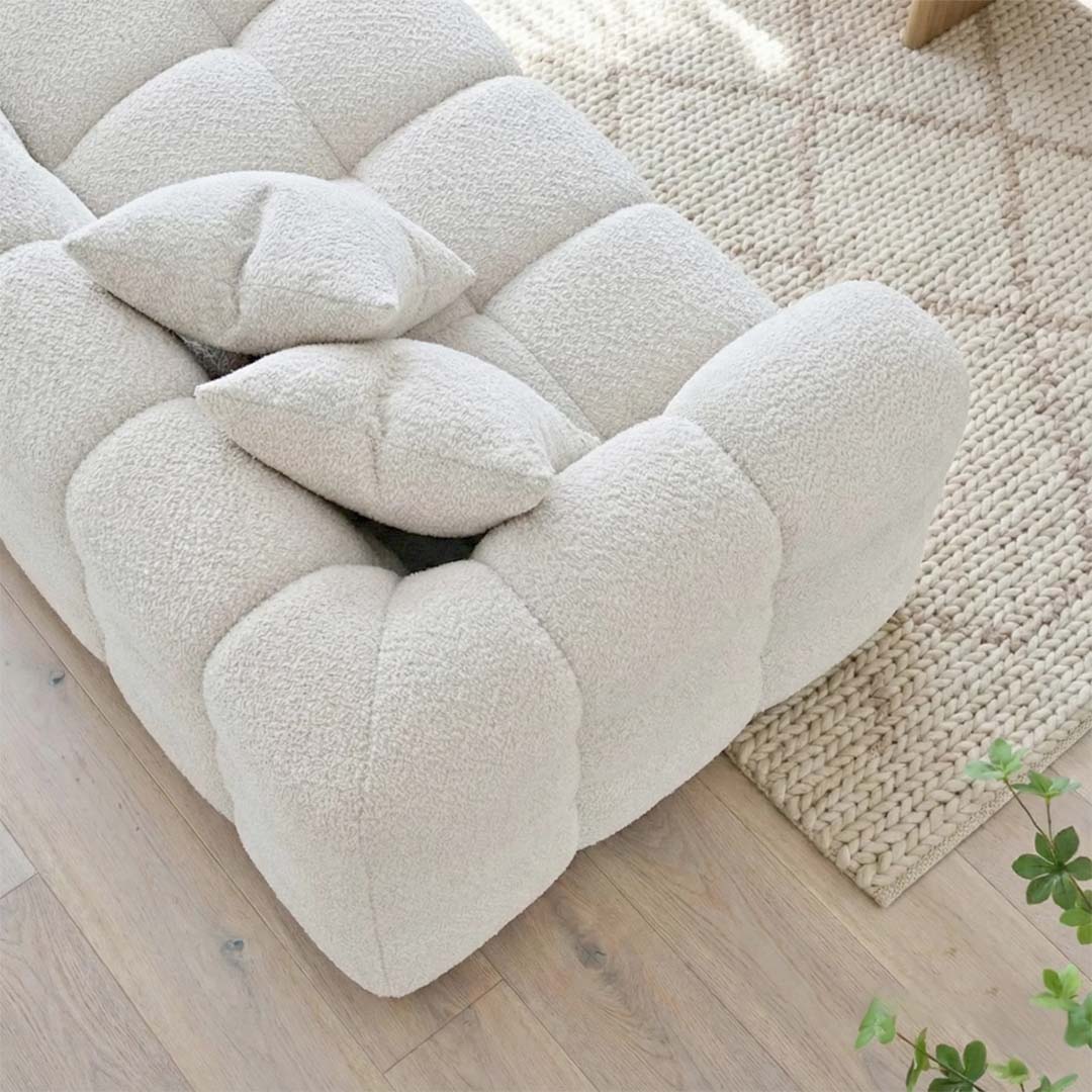 Tribeca Bubble Bouclé Corner Sofa