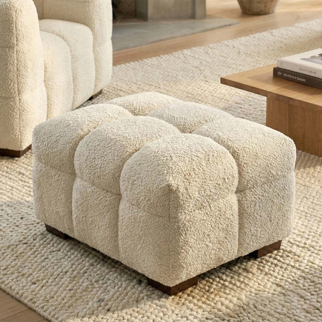 Tribeca Bubble Bouclé Sofa Set