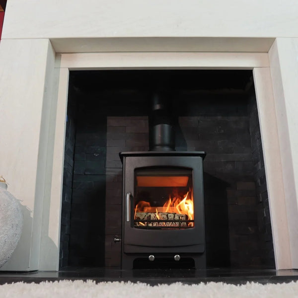 Turing 5kW EcoDesign Multi-Fuel & Wood Burning Stove – DEFRA Approved