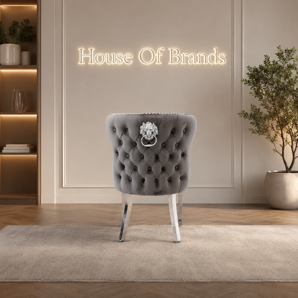 Grey Valentino Dining chair