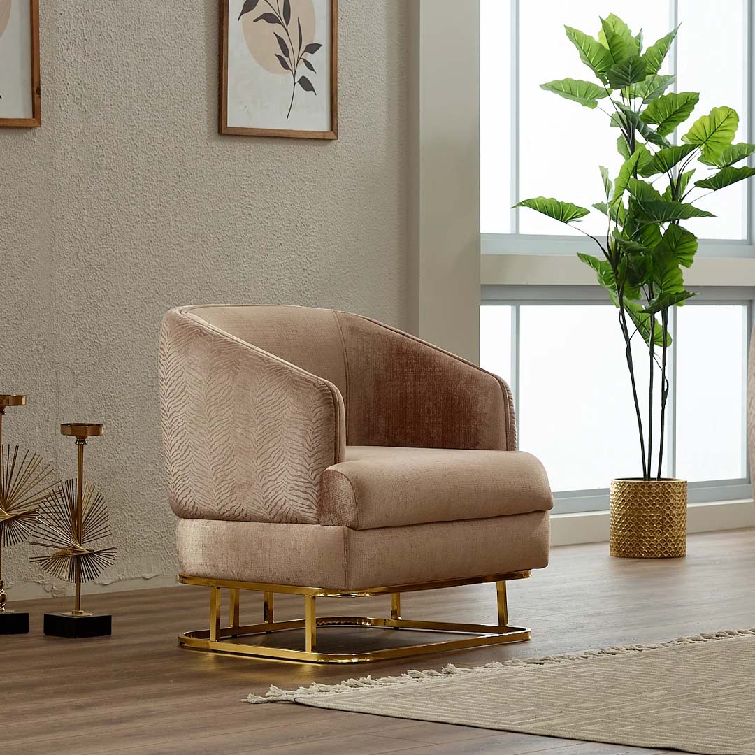 Veyron Luxury Velvet Sofa Set