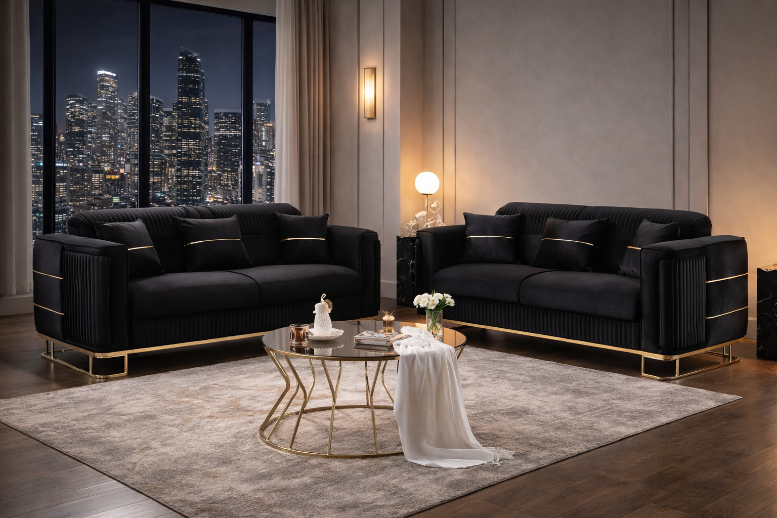 Victoria 3+2 Sofa Set with Storage