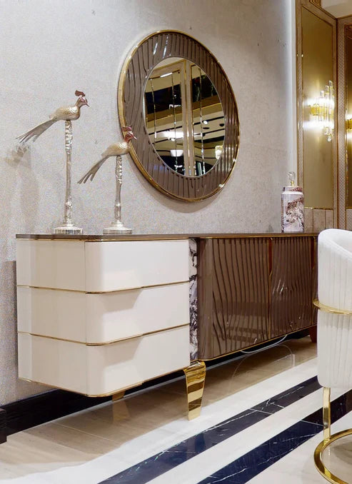 Keops Sideboard: Luxury Redefined With Mirror