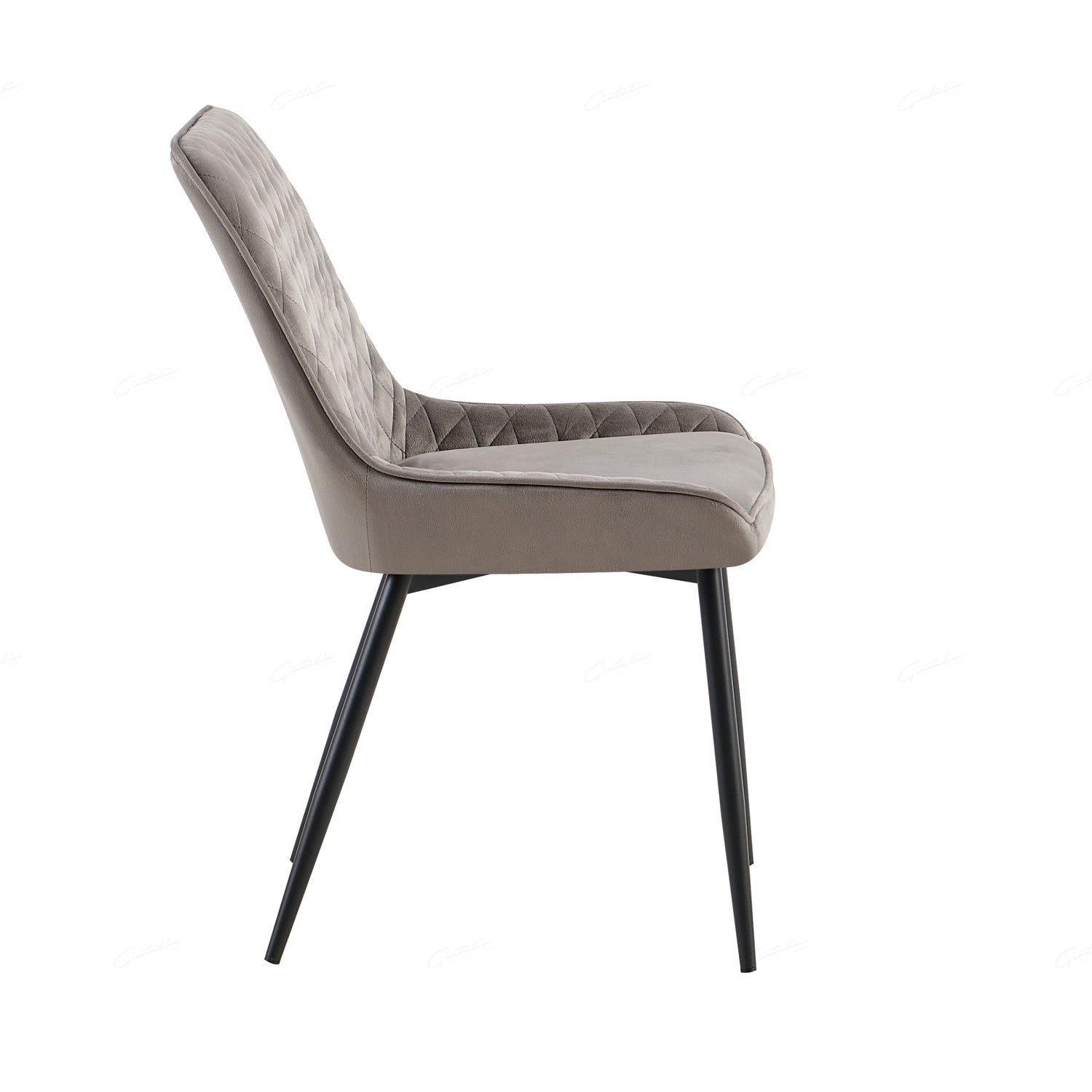 Nina Grey Modern Dining Chair