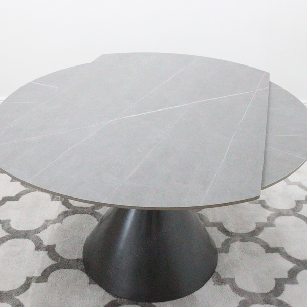 Alonso Round Extendable Ceramic Dining Table