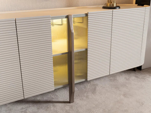 Leora Sideboard: Modern Elegance with Ample Storage