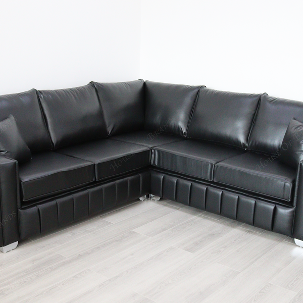 Beverly Corner Leather Sofa