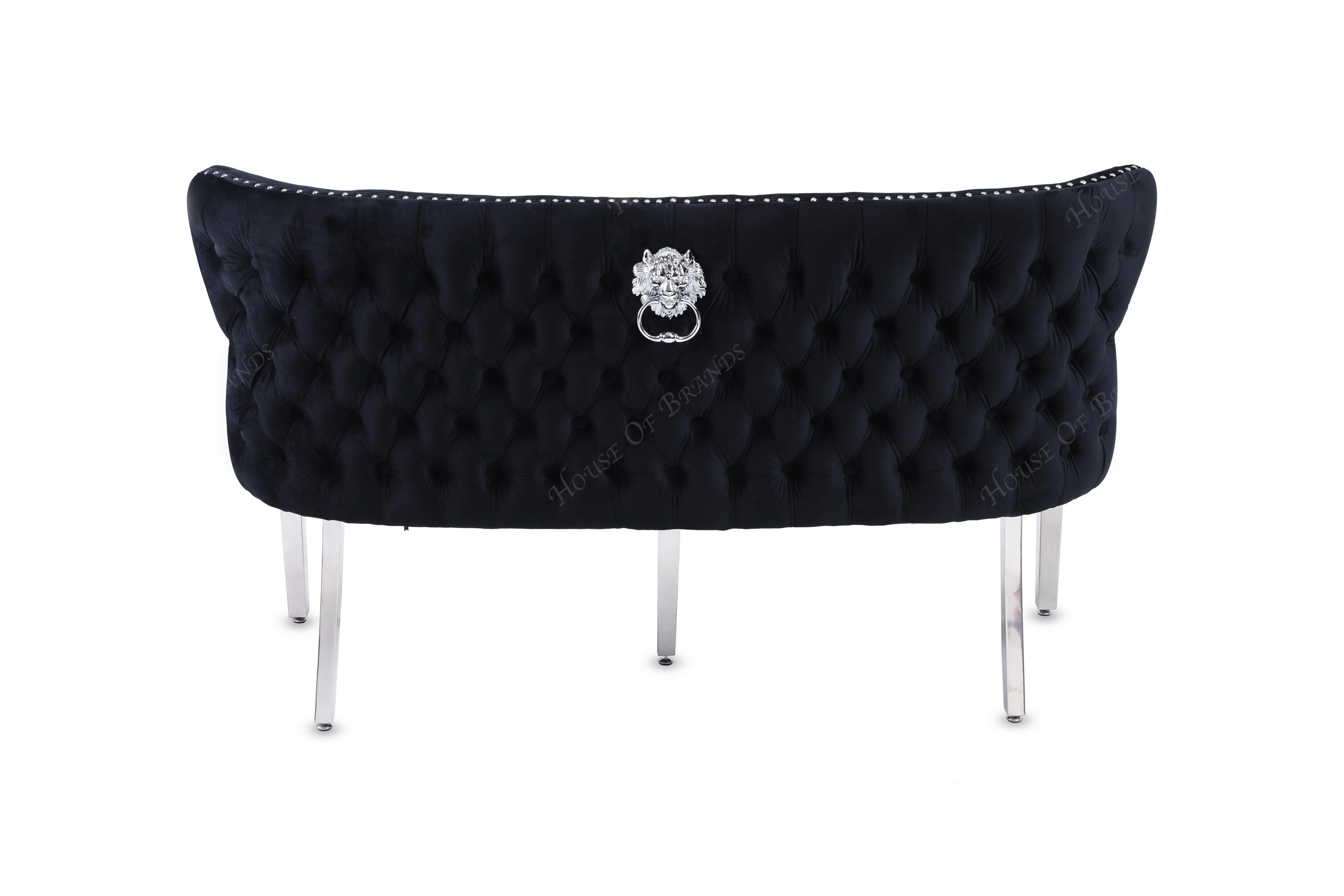 Black Valentino Bench
