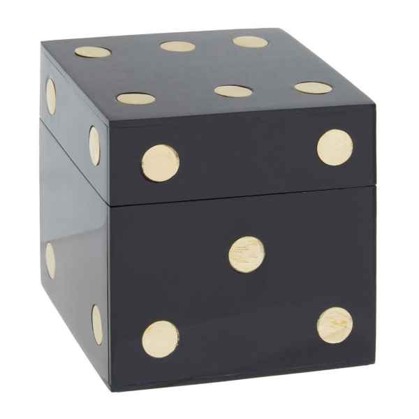 Churchill Black 5 Dice Box