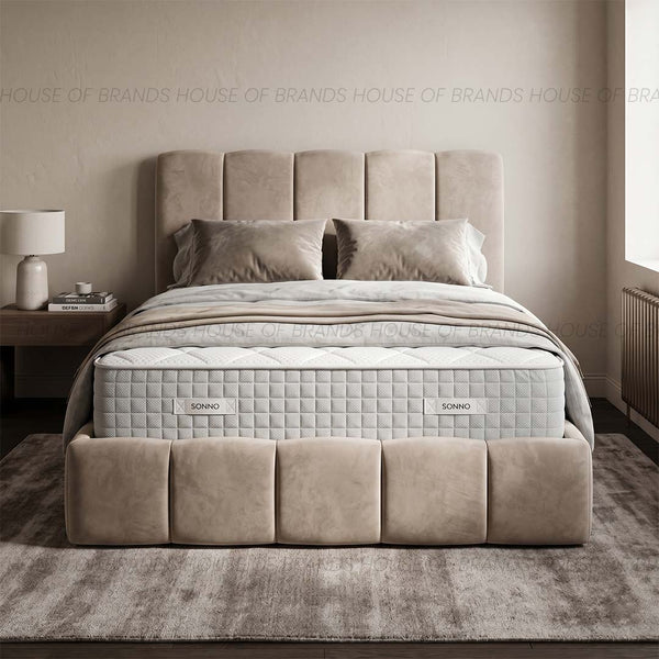 Cloud Tufted Upholstered Bed Frame