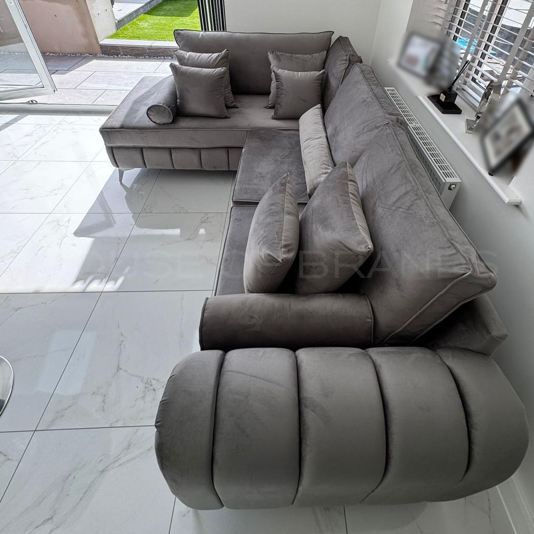 Cloud Haven Corner Sofa with Chaise End