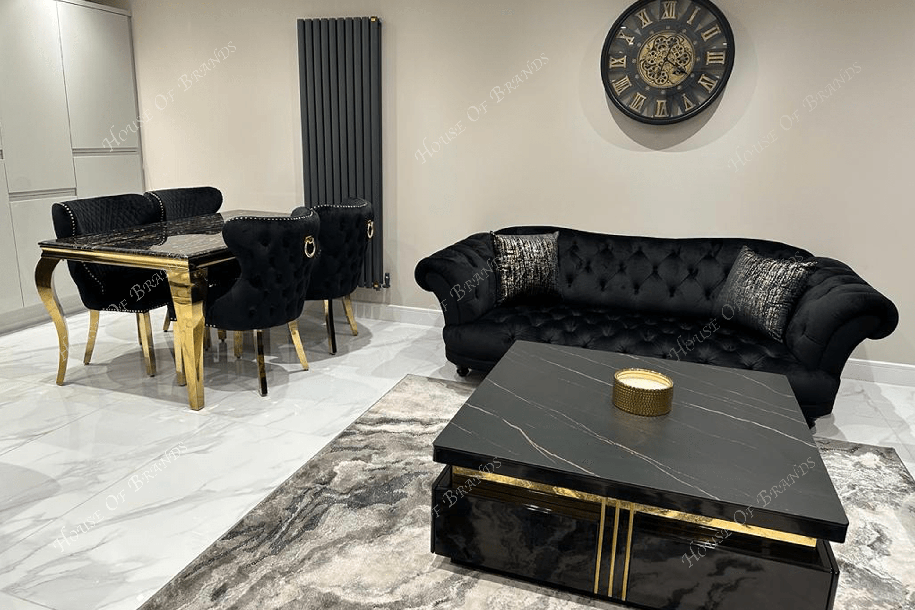 Austin Velvet Sofa - House Of Brands