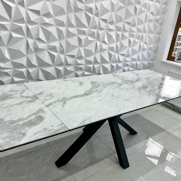 Phoenix White Extendable Ceramic Dining Table
