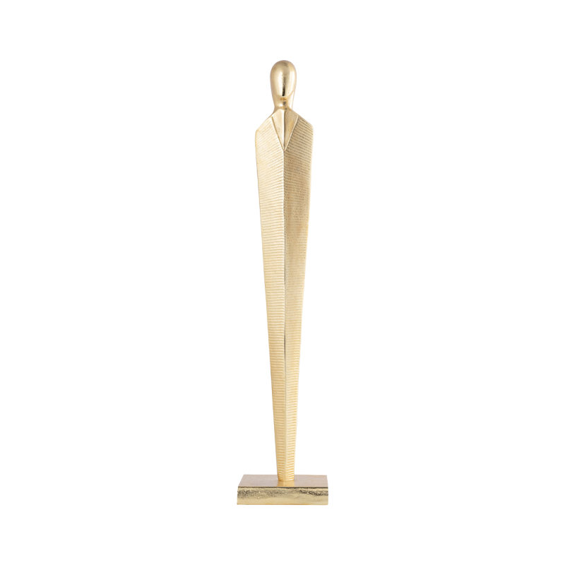 64cm Gold Metal Sculpture