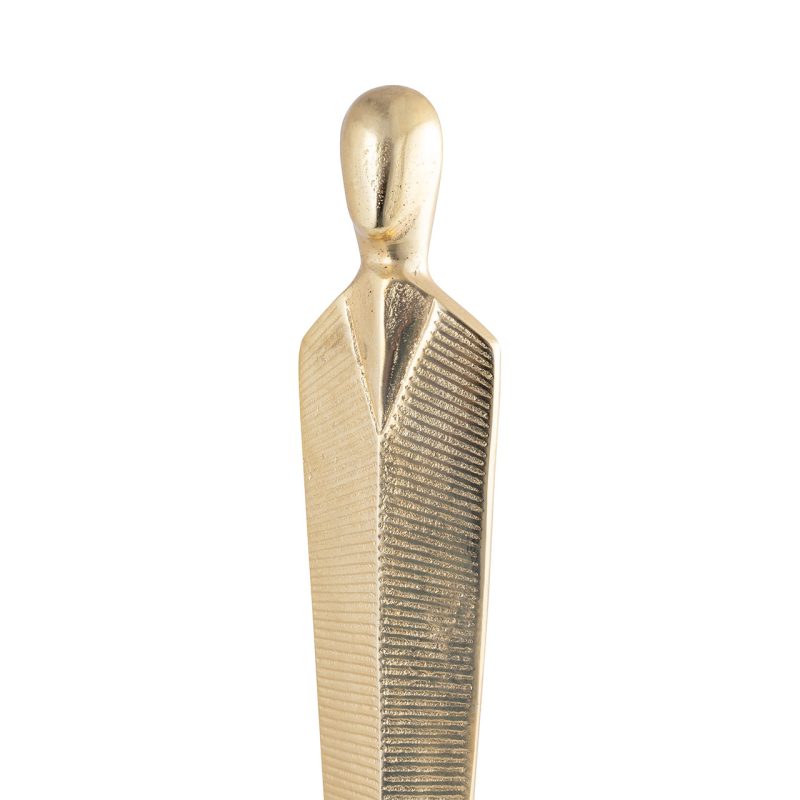 64cm Gold Metal Sculpture