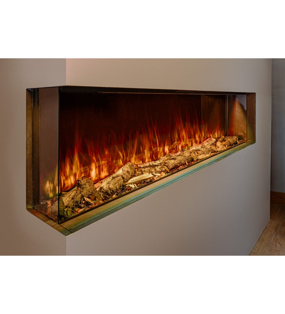 Hestia 1308 Electric Fire for Media Walls