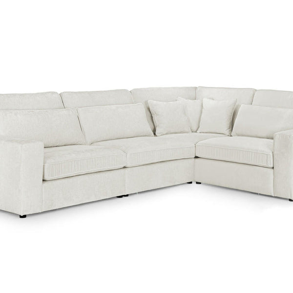 Kiana Modular Ivory Right Hand Facing Corner Sofa