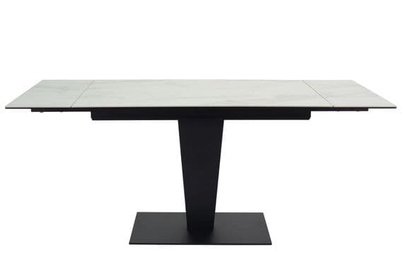Valentina 120cm-180cm Extending White Dining Table