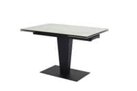 Valentina 120cm-180cm Extending White Dining Table