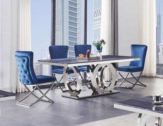 Sardinia 180cm Marble Dining Table