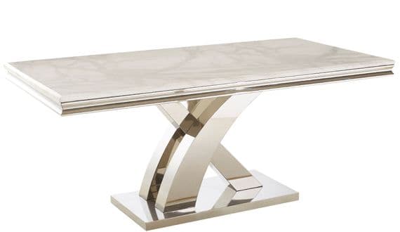 Mayfair 180cm White Dining Table