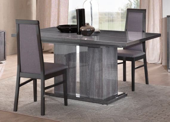 Napoli 160-200cm Extending Grey Dining Table