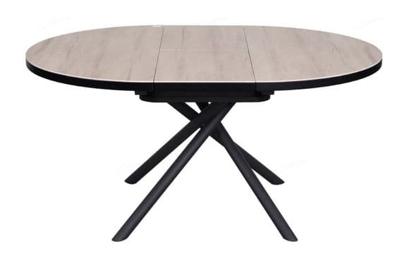 Danello 120-160cm Extending English Oak Ceramic Dining Table