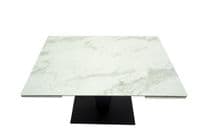 Valentina 120cm-180cm Extending White Dining Table