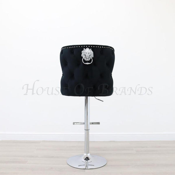 Black Valentino Barstool