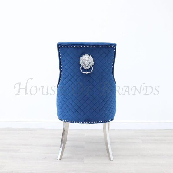 Blue Majestic Dining Chair
