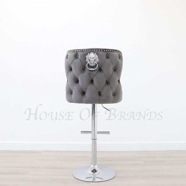 Grey Valentino Barstool