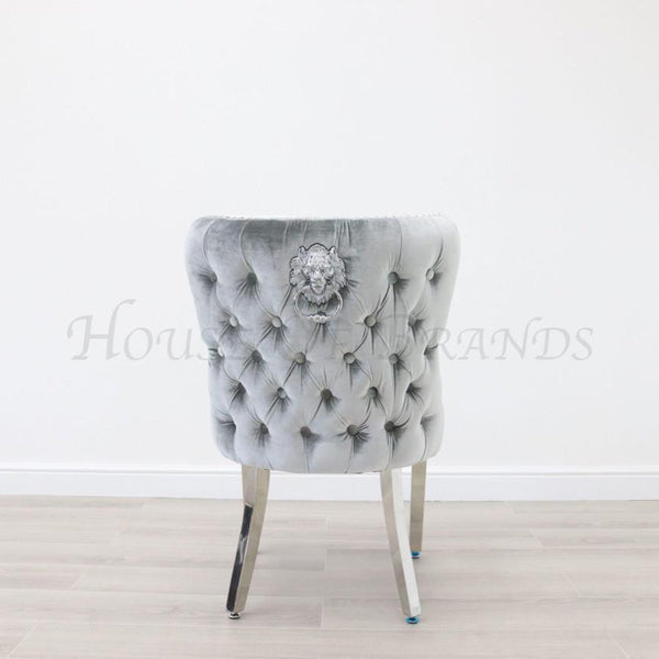 SilverHQ Valentino Dining chair