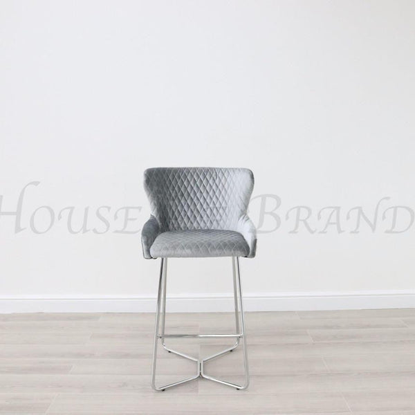 Silver Seville Barstool