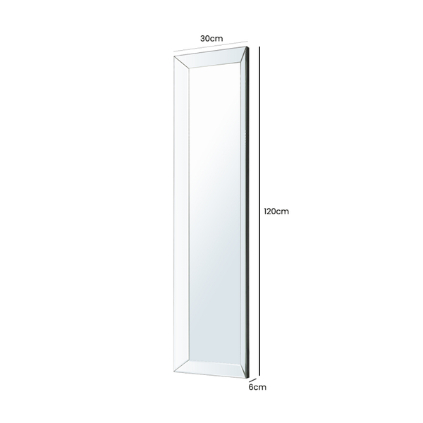 Lush 120x30cm Wall Mirror