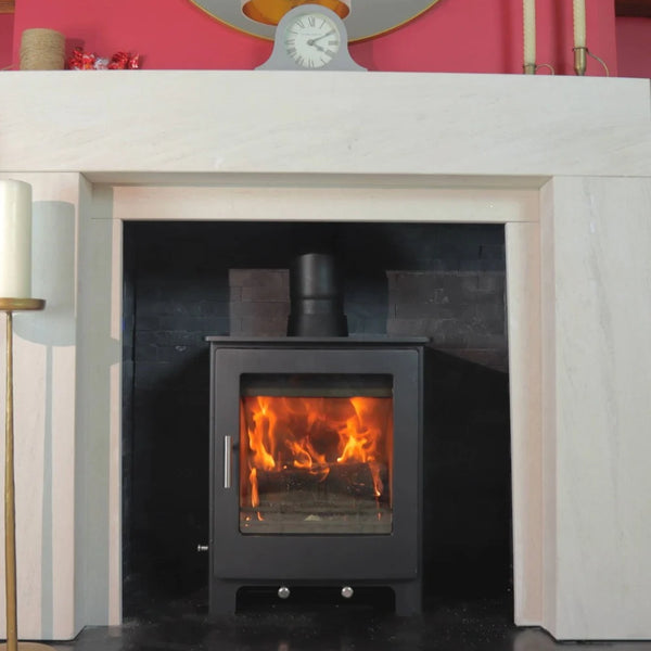 Lowry 5X 4.9kW EcoDesign Multi-Fuel & Wood Burning Stove – DEFRA Approved