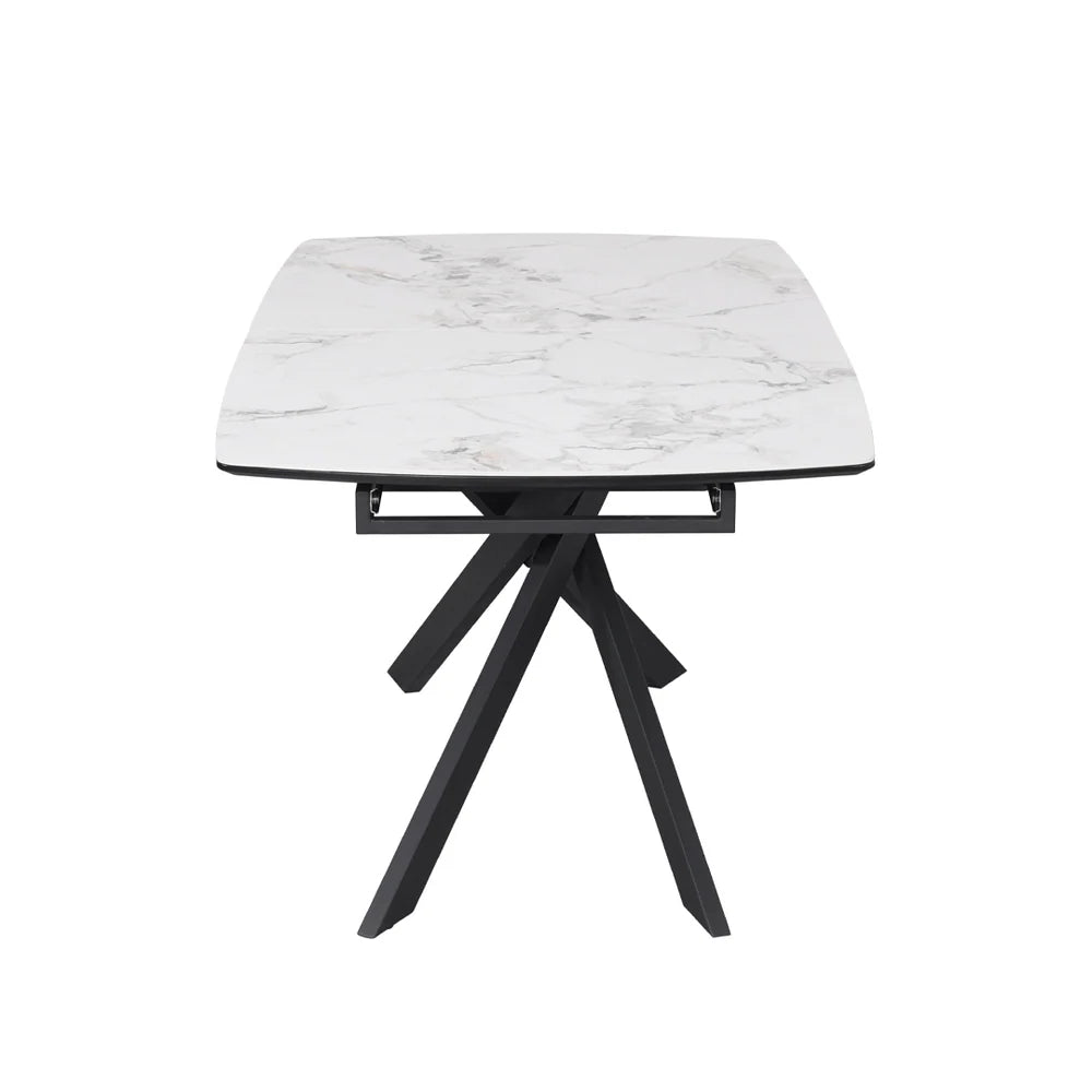 Luna 160–200cm Extendable Ceramic Dining Table