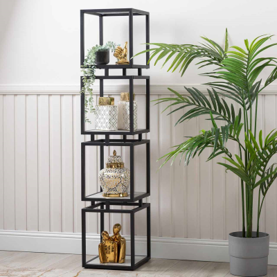 4-Tier Square Display Unit