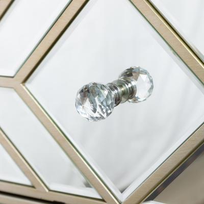 Becca 2 Drawer Mirror Cabinet